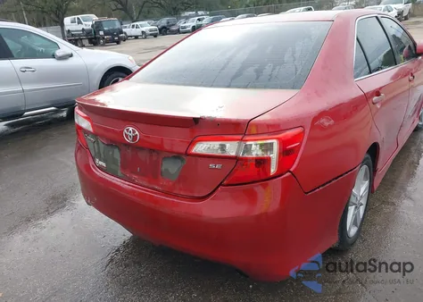 2012 Toyota Camry Se из США, поврежденный, VIN 4T1BF1FK9CU544804